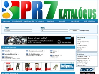 Részletek : PR7 linkkatalógus