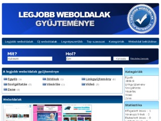 Részletek : Gyorslink legjobb weboldalak gyűjteménye